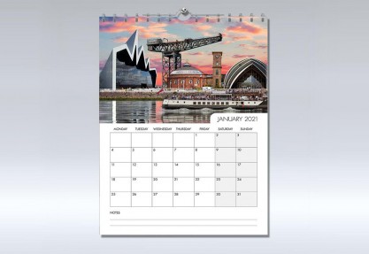 A3 Wall Calendar (7 Sheets)